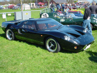 Black Ford GT40 replica